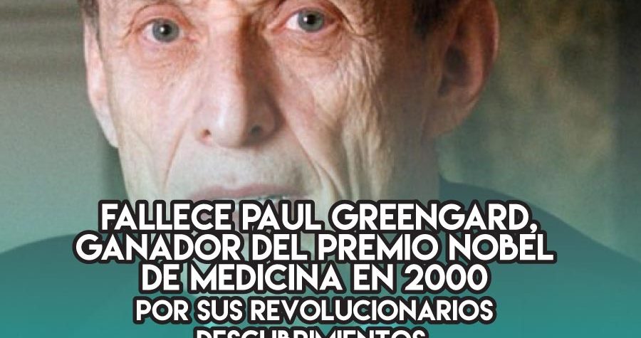 Paul Greengard: 16 de Abril