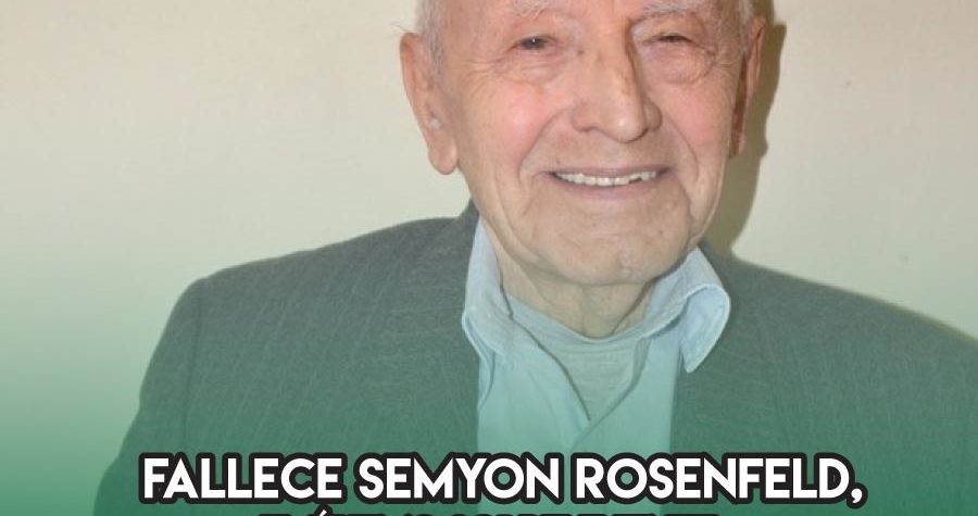 Semyon Rosenfeld, el último de Sobibor