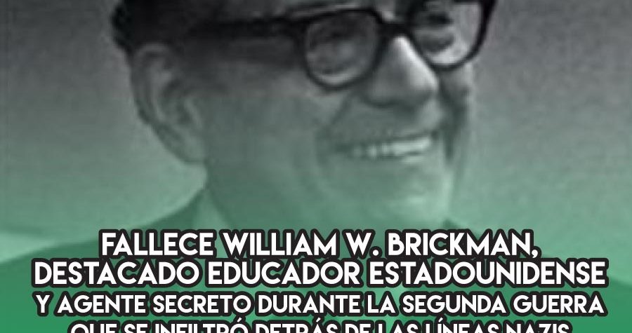 William Brickman, el agente 004