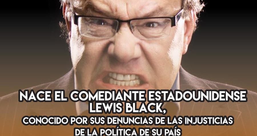 Lewis Black y la nueva comedia de los Estados Unidos