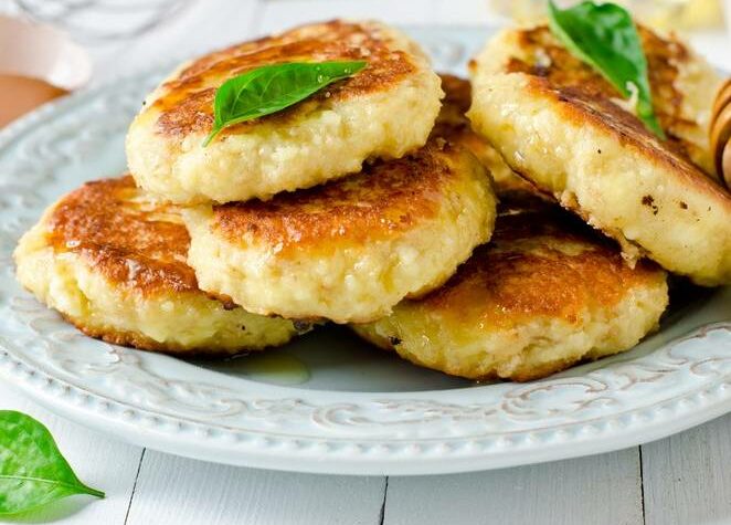 Latkes de queso