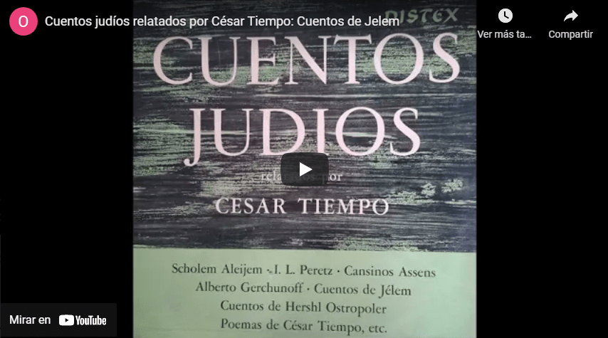 Cuentos judíos relatados por César Tiempo: Cuentos de Jelem