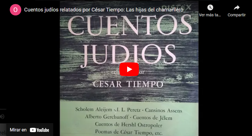 Cuentos judíos relatados por César Tiempo: Las hijas del chamarilero